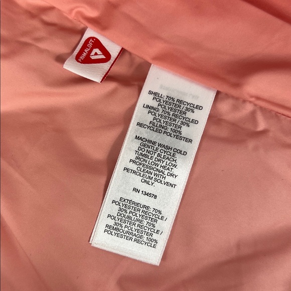 Vineyard Vines Sz L Quilted Vest Performance Green & Peach NWT - Picture 9 of 10